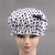 Simple Printed Shower Cap Waterproof Adult Female Shower Kitchen Hat Dustproof Oil Smoke-Proof Head Cover Shampoo Shower Cap