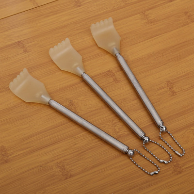New Four-Section Stainless Steel Telescopic Don't Ask for People Back Scratcher Scratch Rake Scratch Scratch Scratch Retractable Scratching Device