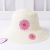 Sun hat embroidery little Daisy fisherman hat ms summer travel is fashionable joker multicolor folding straw hats