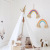 INS Nordic Hand-Woven Tapestry Rainbow Tassel Decoration Color Variety Optional Small Batch Photo Props