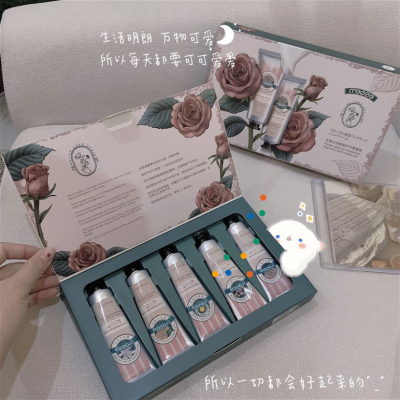 Flower Fragrance Moisturizing Hand Cream Specification: 1 Piece/30G 1 Box/5 Pieces