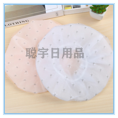 shower cap bath waterproof cap women‘s adult model shower cap bath shampoo cap kitchen lady waterproof oil smoke cap