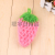 Two Pieces of Strawberry Handmade Rag Kitchen Scouring Pad Wipe Towel Non-Stick Oil Dish Towel Creative Dishes Cloth