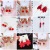 Stall Hair Generation Earrings New Year Celebration Chinese Style Red Crystal Earrings Long Tassel Earrings Spring Earrings