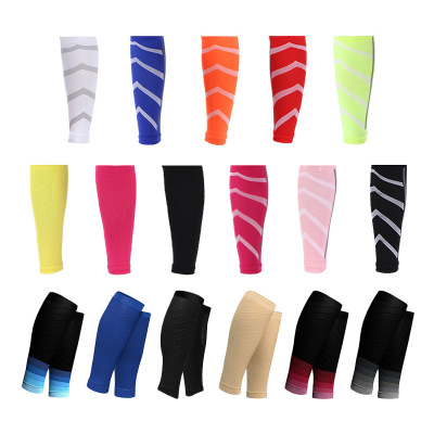 Nylon Sports Compression Stockings Professional Shin Pad Wrist Breathable Soccer Socks Protective Wrist Compression Socks