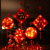 New Year Decoration Spring Festival Suction Lamp Lantern Festival Day Color Lamp Window Hanging Lamp Chinese Style Shop Scene Layout Lighting Chain