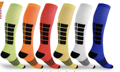 Spot Color Sports Stockings Running Cycling Socks Foreign Trade Popular Compression Socks