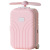 LED Cosmetic Mirror Fan Travel Suitcase Makeup Light USB Charging Mini Handheld Portable Fashion Little Fan