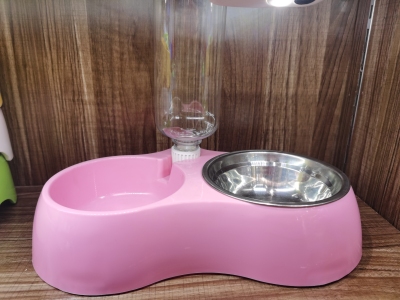 With Water Fountain Pet Bowl