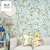 American Style Large Flower Wallpaper Retro Nostalgic Style Dark Green Flowers and Birds Pastoral Waterproof Pure Paper TV Background Wallpaper