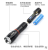 Multifunctional Cob Aluminum Alloy Strong Light LED Flashlight Telescopic Zoom Working Light with Magnet