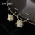 Korean Dongdaemun Earrings Commuter All Match Pearl Stud Earrings Female Sterling Silver Needle Ear Rings Eardrops