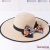 Multi-Color Optional Bow Decoration Outdoor Straw Hat Female Korean Style Wide Brim Women's Sun Hat Sun Protection Sun Hat Summer