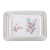 Melamine Nordic Style Storage Plate Rectangular Simple Plastic Household Porcelain-like Tray