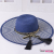 Summer and Autumn Two Seasons Travel Vacation Seaside Beach Hat Japanese Style Sweet and Cute Sun Protection Sun Hat