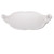 Pure White Household Nordic round Fruit Tray Storage Tray Dessert Cake Plate Carved Ornaments