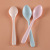 Imitation Porcelain Creative Korean Cute Melamine Spoon Plastic Long Handle Rice Spoon
