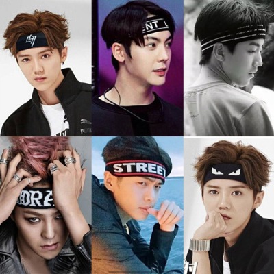 Exercise Hair Band Trendy Men Headband Korean Headwear Wide-Edge Head Band Sweat-Absorbent Headband Personalized Running Headwear for Women