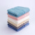 Pure Cotton Combed Cotton Towel Pure Cotton Face Washing Towel Plain Face Towel Extra Thick No Hair Shedding Absorbent