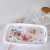 Melamine European-Style Mop Tray Household Plastic Hollow-out Double-Ear Imitation Porcelain Tray Coffee Tray Serving Tray