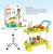 Cross-Border Children's Simulation Lighting Music Dining Table Fruit Trolley Play House Toy Dly Play Toys