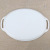 Binaural Portable Food Tray Wholesale Hotel Food Plate Customized Porcelain-like Environmental Protection Tray