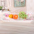 Rectangular Binaural Melamine Tray Melamine Fruit Dessert Tray Imitation Porcelain Hand Mop Tray