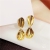 Sterling Silver Needle Korean Metal Sequins Earrings Cold Style Simple, Temperamental and Personalized Commuter New Fashion Earrings Ear Studs