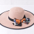 Han edition big bowknot adornment outdoor hat female along Ms. Sun hat is prevented bask in summer sun hat