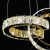 Crystal Chandelier Light Modern Chandeliers Dining Room Light Fixtures Bedroom Living Farmhouse Lamp Glass Led 180