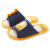 2021 New Children's Home Linen Slippers Spring and Autumn Indoor Non-Slip Soft Bottom Small Dinosaur Linen Slippers Home Slippers