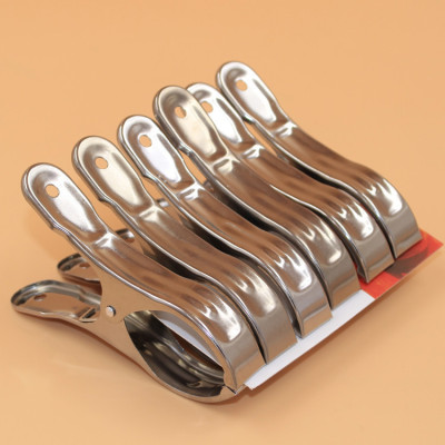 Large Size Stainless Steel Quilt Clip Clothes Drying Sun Clip Quilt Clip Sun Clip Quilt Clip One Yuan Wholesale Hot Supermarket Daily Necessities