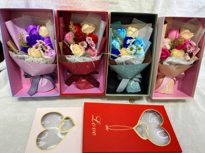 Customized Gift Soap Rose Bouquet Women's Day Valentine's Day Gift Box Teacher's Day Christmas Gift Matching Gift