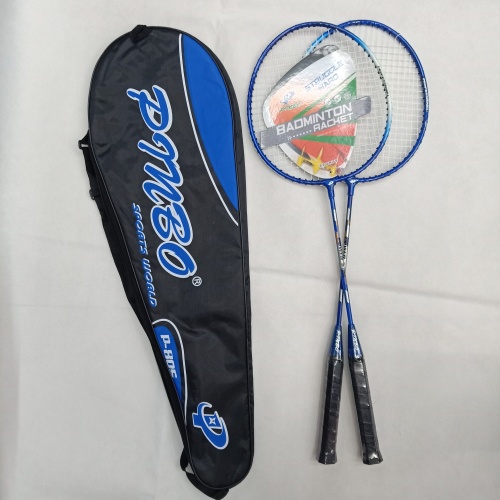 factory wholesale two pack badminton racket entertainment exercise 805 badminton racket family couple badminton racket