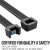 Cable Zip Ties 26-Inch 180-Pound Self-Locking Nylon Cable Ties-50 Pack (Black) Multi-Purpose
