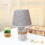 European-Style Fabric Table Lamp Bedroom Bedside Lamp Simple Modern Cozy and Romantic Bedside Table 