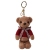 Fashion Colorful Scented Joint Bear Teddy Bear Plush Toy Creative Bag Keychain Small Pendant Wholesale