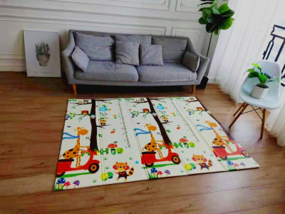 Cross-Border XPe Folding Mat Baby Crawling Mat Baby Playmat Environmentally Friendly Children Crawling Mat 0.6cm Thick