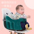 Square Safety Belt Infant Dining Chair Drop-Resistant Car Safety Fixed Stool Seat Early Education Gift Portable