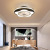 Modern Ceiling Fan Flush Mount Fans with Lights Remote Control Low Profile Ceiling Light Blade Industrial Kitchen 22