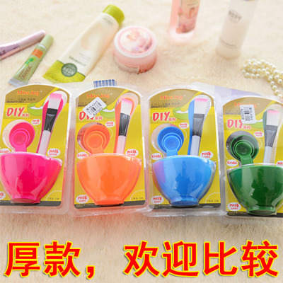 Korean Style DIY Beauty Mask Bowl Set Makeup Four-Piece Tools Mask Conditioning Bowl in Stock Wholesale