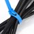 Releasable Colored Cable Ties, Heavy Duty 120 Lbs about 54kg Strength Reusable Multi-Purpose Zipper Cable Ties
