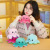 Octopus Cross-Border Flip Octopus Doll Double-Sided Flip Octopus Doll Small Plush Toy Face Changing Gift