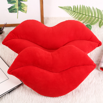 Sexy Lips Simulation Pillow Girlfriend Birthday Gift Love Baby Plush Toy Exaggerated Shape Mouth Pillow