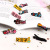 Internet Celebrity Same Text Hairpin Girl's Customizable Cute Acetate Acrylic Side Clip Korean Personality Hair Accessories