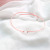 Japanese Style Soft Girl Ornament Pink Neck Band Peach Heart Pendant Choker Collar Short Clavicle Chain Necklace for Women