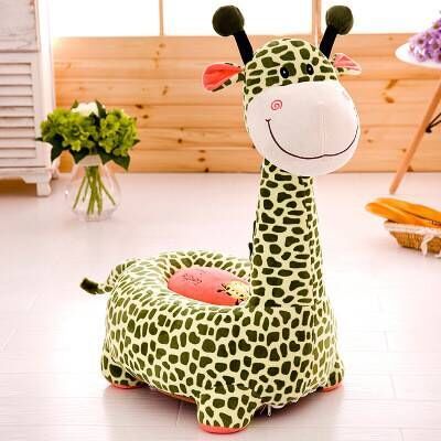 Riding Giraffe Large Plush Toy Removable and Washable Multi-Functional Exercise Puzzle Brain Development Toy Gift