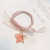 Simple and Fresh Rubber Band Headband Hair Accessories Korean Girl Heart Personality Ponytail Love Pearl Hair Ring Hair Rope