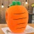 New Cute Cartoon Plush Toy Fruit Hand Warmer Pillow Dual-Use Muffle with Hands Multi-Functional Lumbar Pillow Strawberry