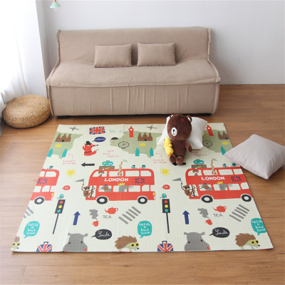 Factory Direct Sales Child Play Mat Double-Sided XPe Folding Mat Baby Four Seasons Available Floor Mat Portable Crawling Mat